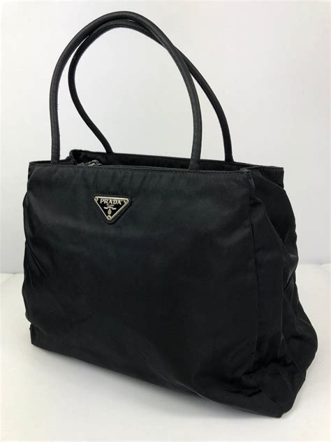 prada tessuto nero nylon tote|Prada nylon tote bag price.